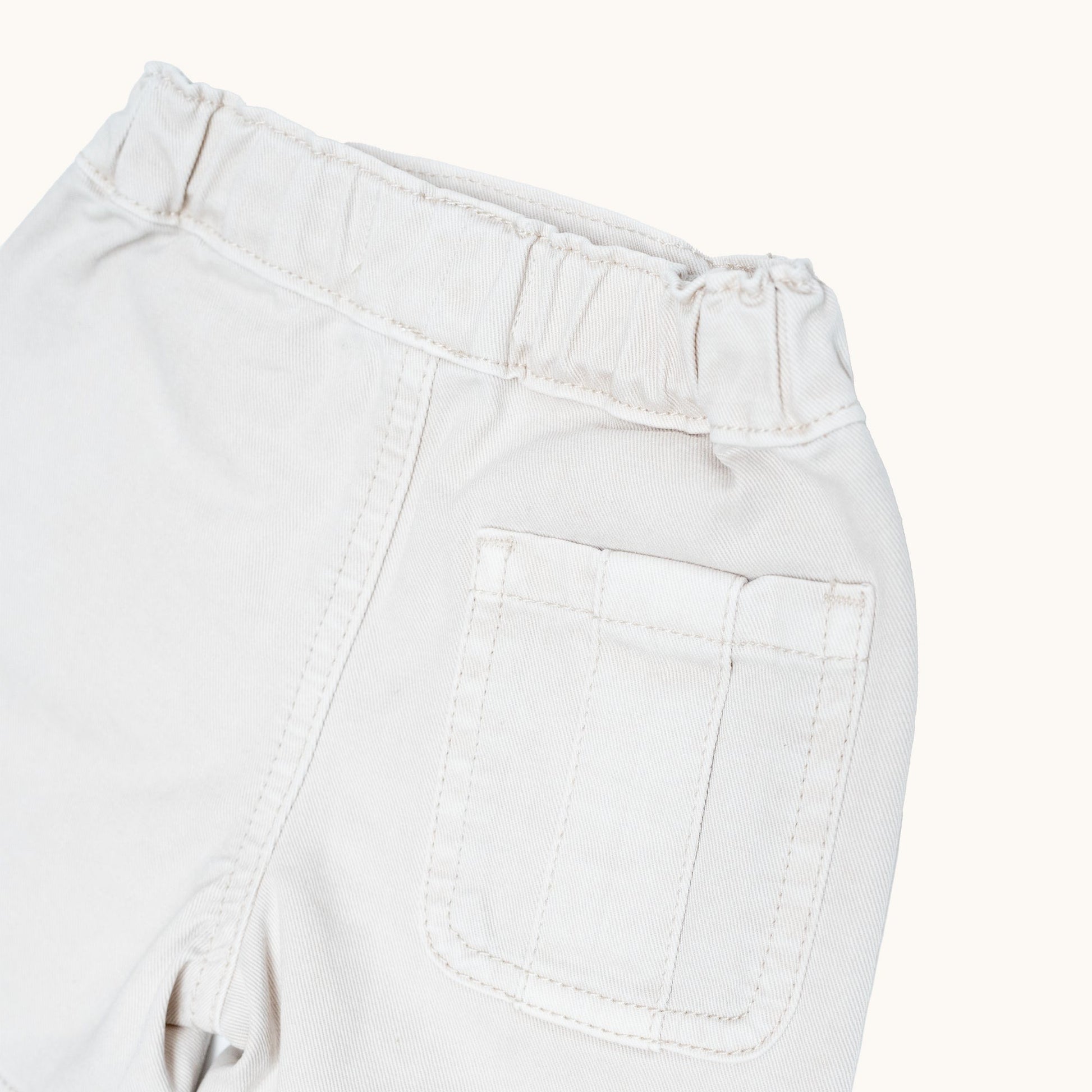 ORGANIC TWILL TROUSERS - Petit Smiles