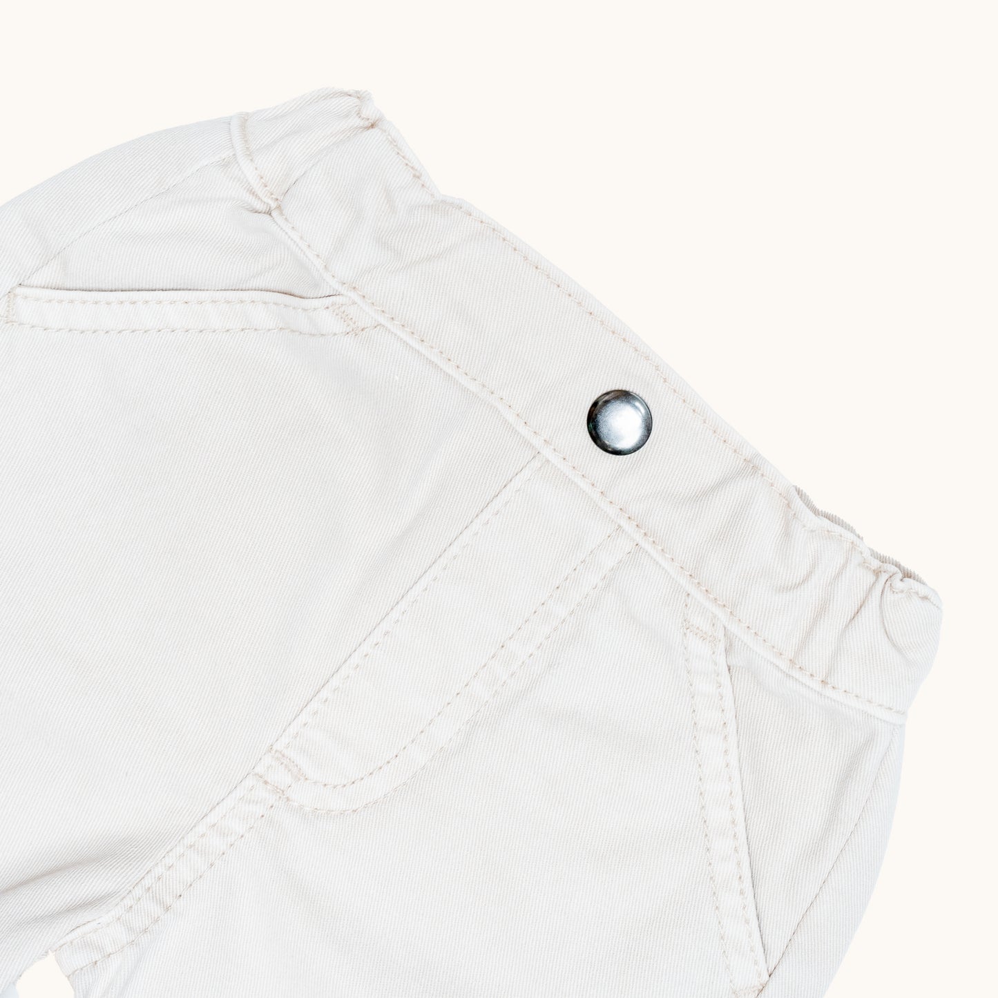 ORGANIC TWILL TROUSERS - Petit Smiles