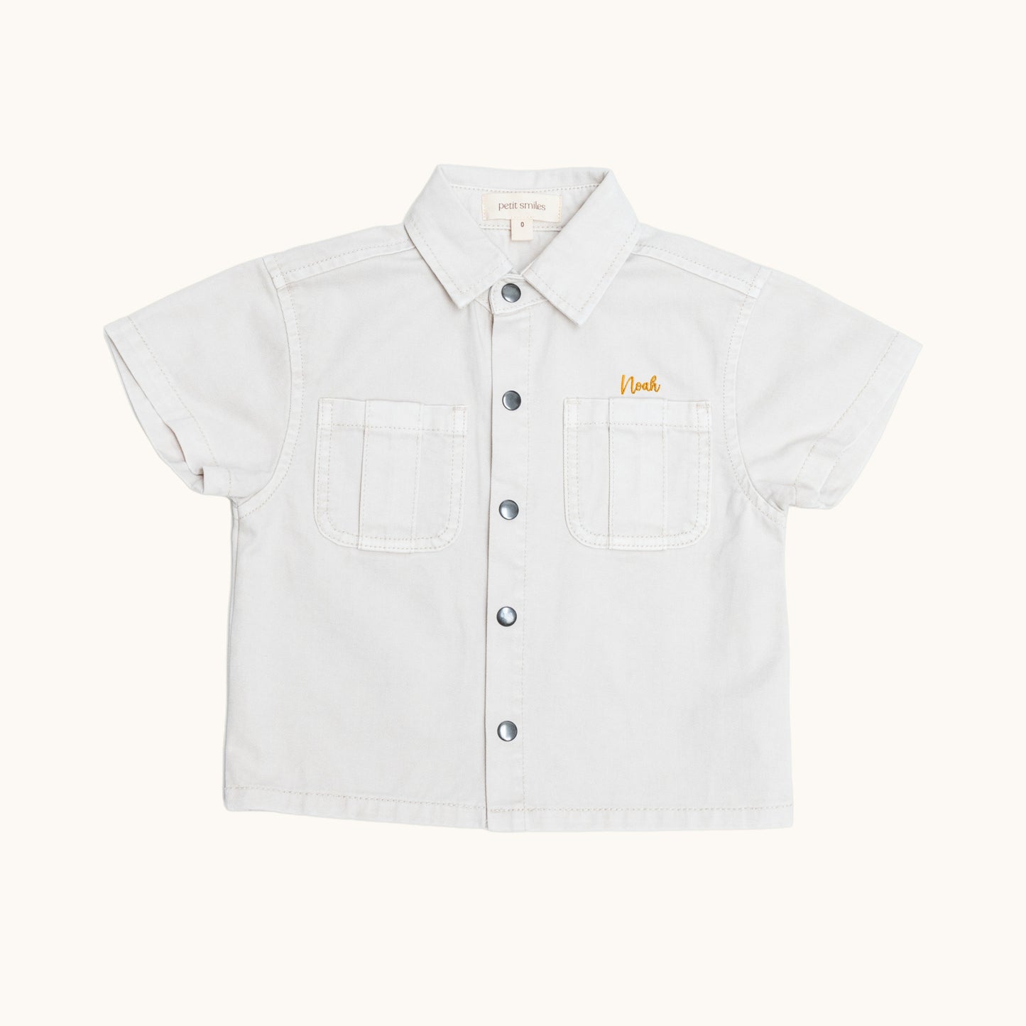 Organic Summer Overshirt for Boys - Petit Smiles