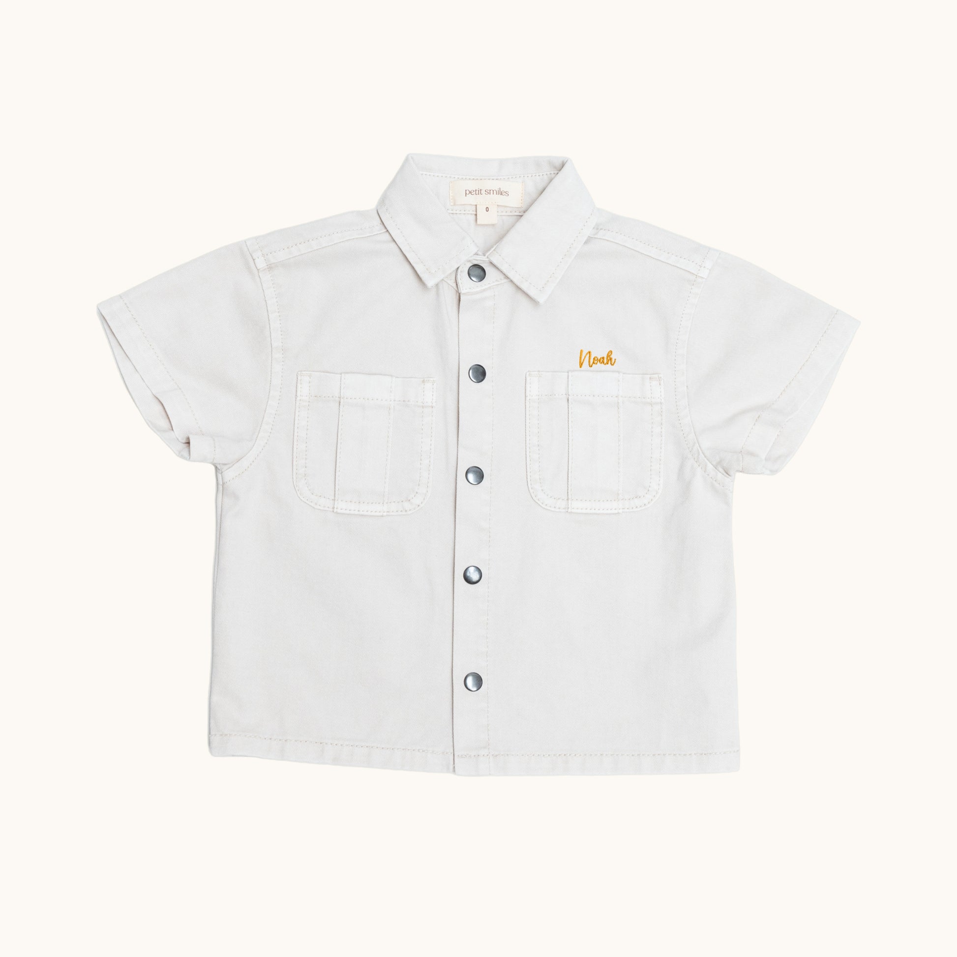 Organic Summer Overshirt for Boys - Petit Smiles