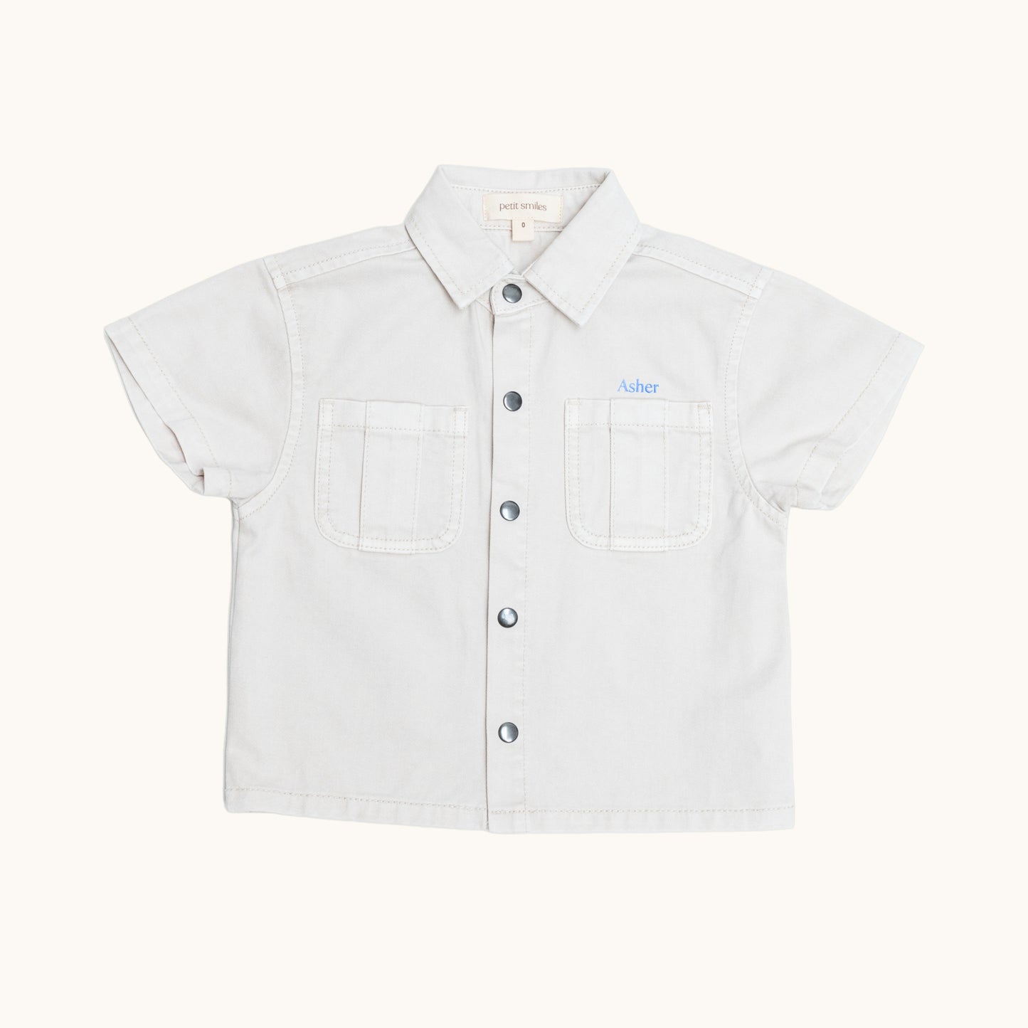 Organic Summer Overshirt for Kids: Petit Smiles