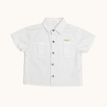 Organic Summer Overshirt for Kids - Petit Smiles