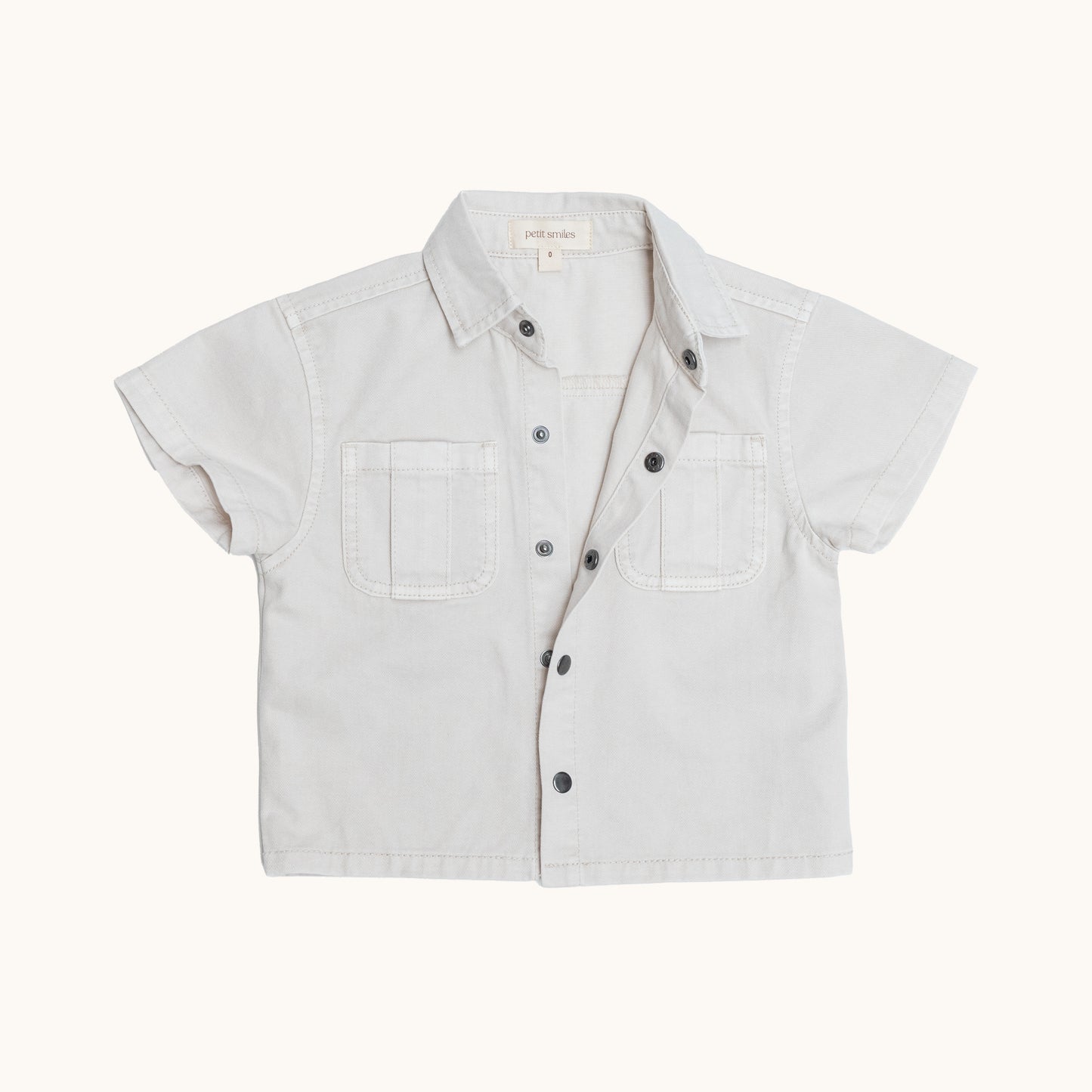 ORGANIC SUMMER OVERSHIRT - Petit Smiles