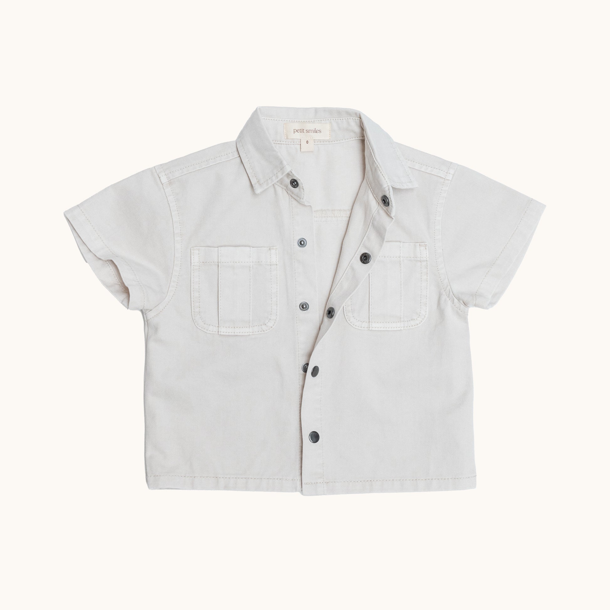 ORGANIC SUMMER OVERSHIRT - Petit Smiles