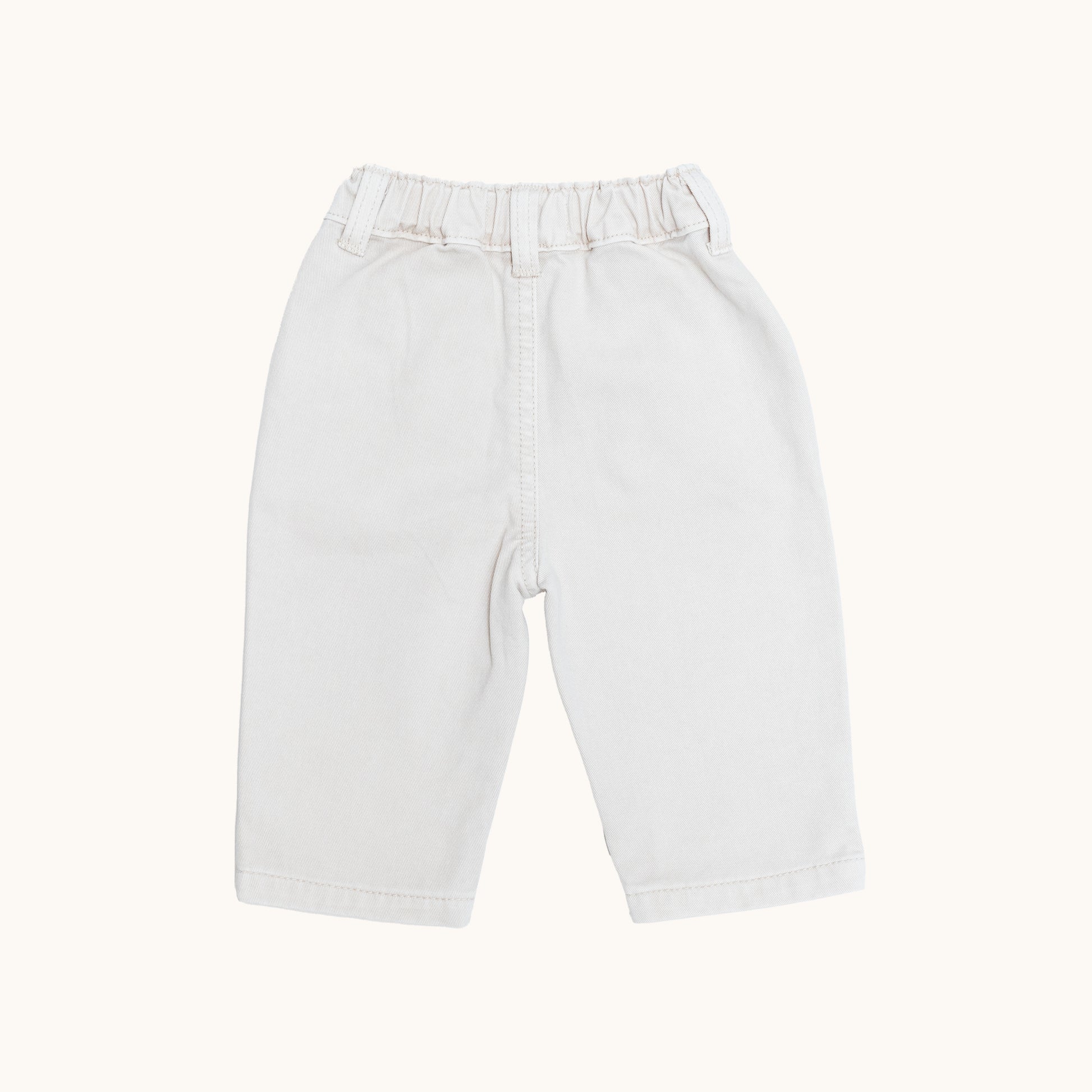 ORGANIC TWILL TROUSERS - Petit Smiles