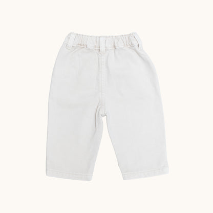 ORGANIC TWILL TROUSERS - Petit Smiles