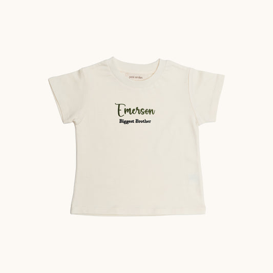 Buy Emerson: Babies & Kids Organic Tee - Petit Smiles