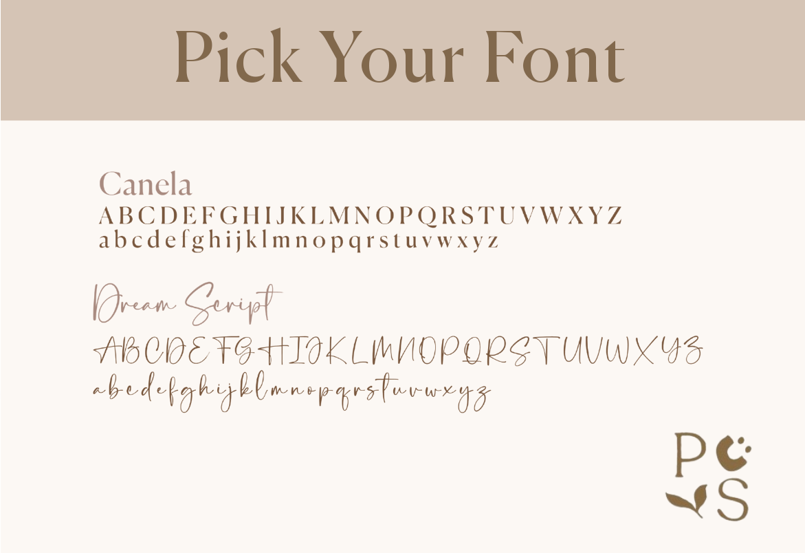 Pick Your Font 
