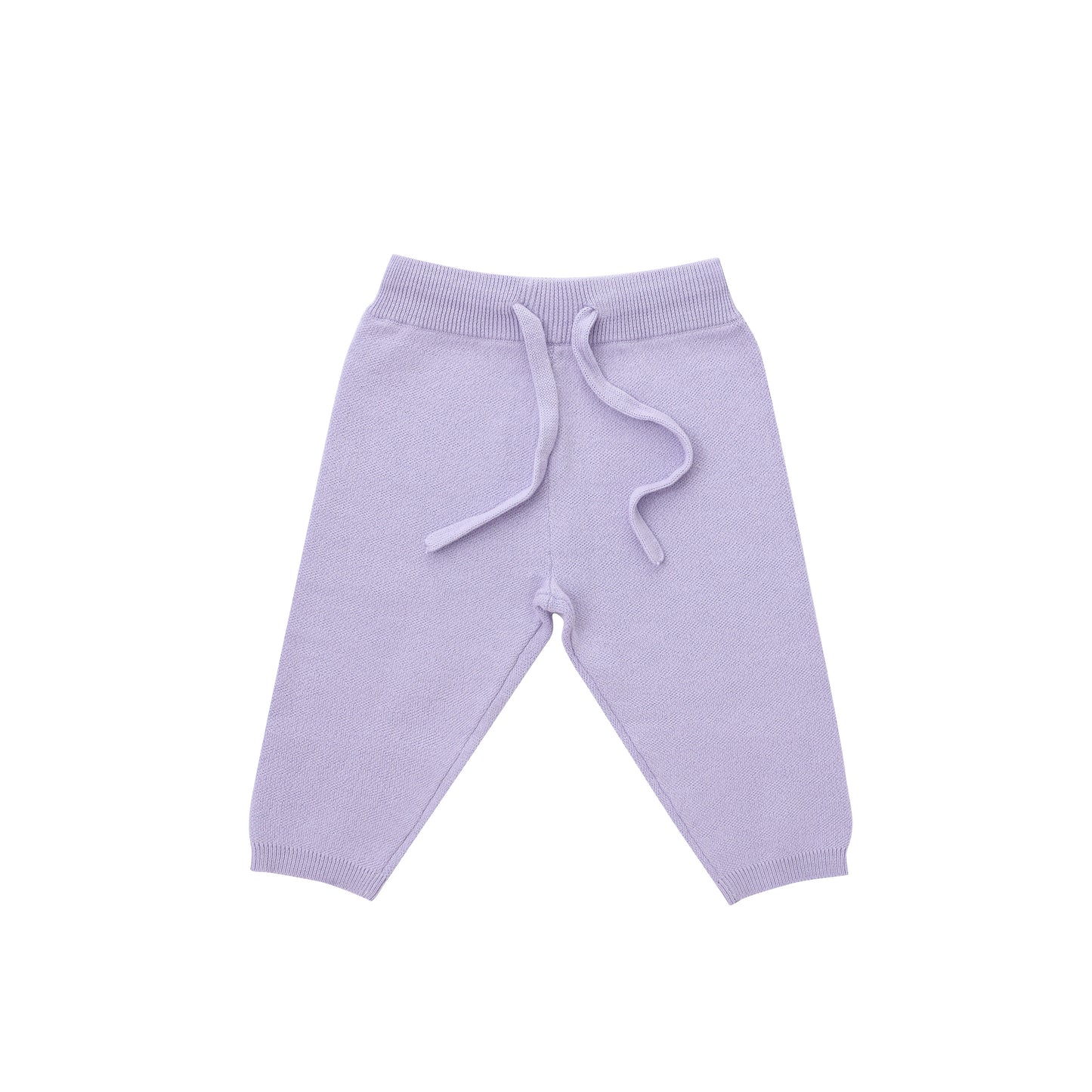 KNITTED SPOTS PULL OVER WITH PANT - TARO; 100% Organic Cotton; Jacquard Pull Over made from GOTS-certified organic cotton; 'Taro Spots' Jacquard pattern; Rib finish at neck, cuffs and hem; Dropped shoulder; Relaxed fit.