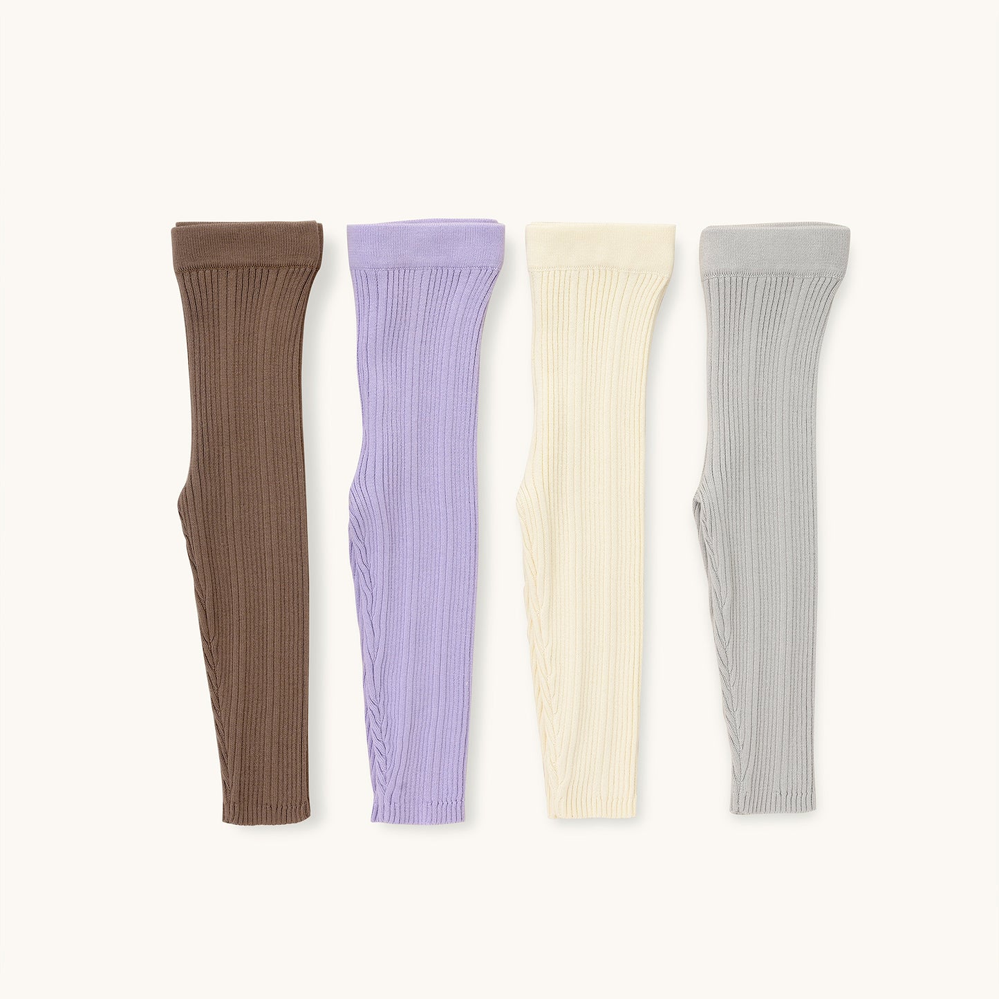 ORGANIC RIB ESSENTIAL LEGGINGS - CHOCO - Petit Smiles