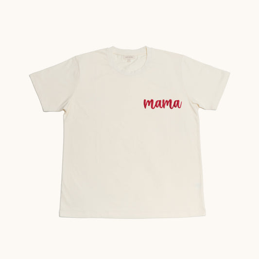 Mama: Adult Organic Tee - Petit Smiles